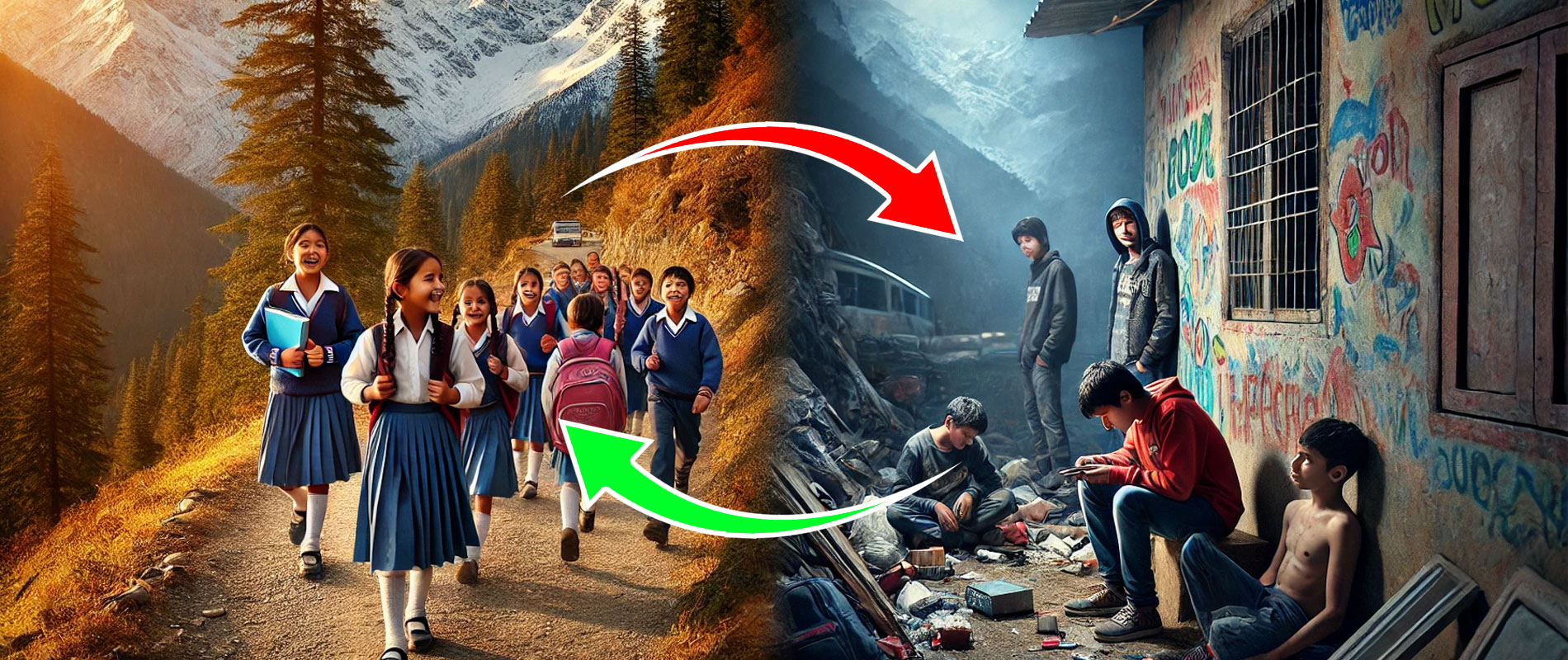 student-grren-red-arrowf